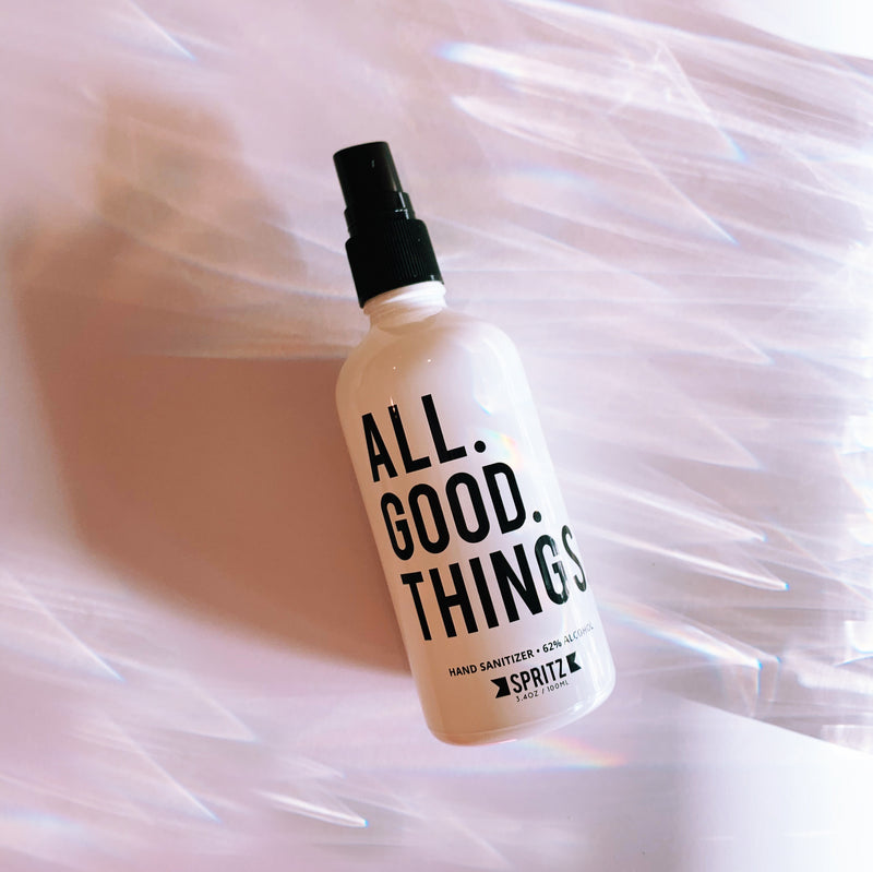 All Good Things Hand Sanitizer by Happy Spritz