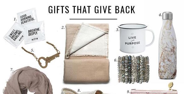 Gifts that Give Back | Jillian Harris – Happy Spritz