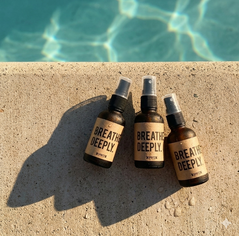Breathe Deeply Eucalyptus essential oil and Peppermint essential