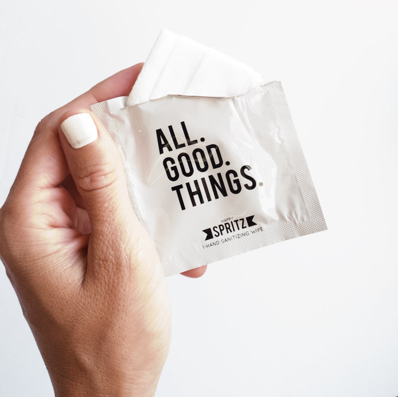 All Good Things Hand Sanitizing Towelettes - 30 Count Bag