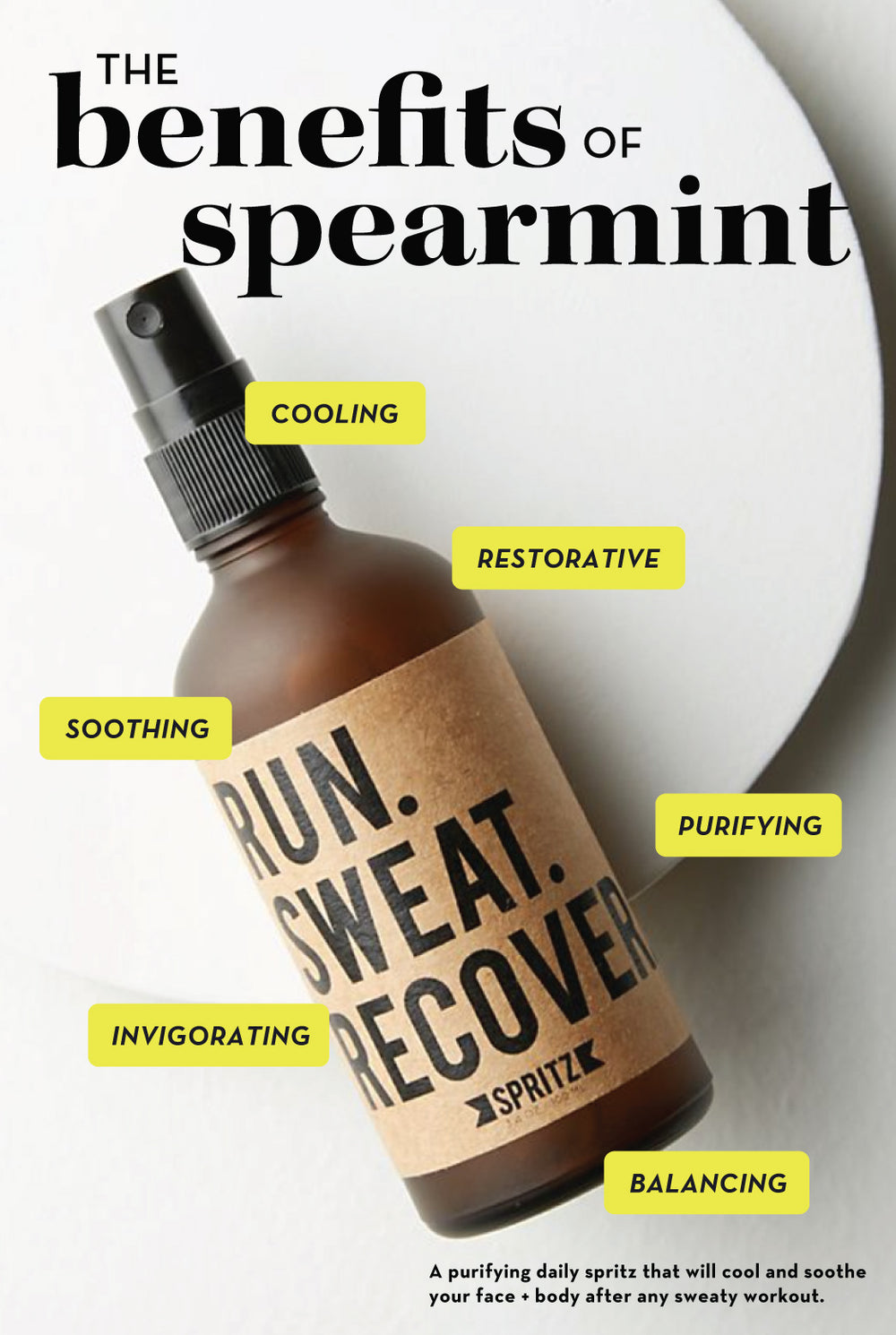 Run Sweat Recover – Happy Spritz