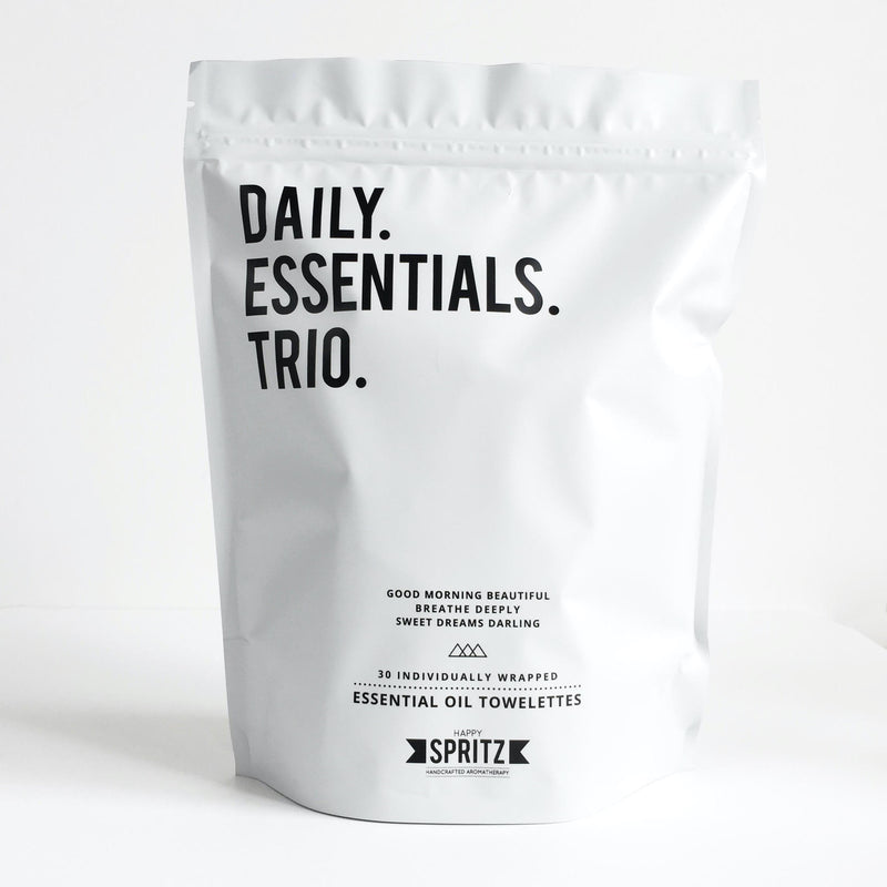 Daily Essentials Trio Essential Oil Wipes Mixed Bag