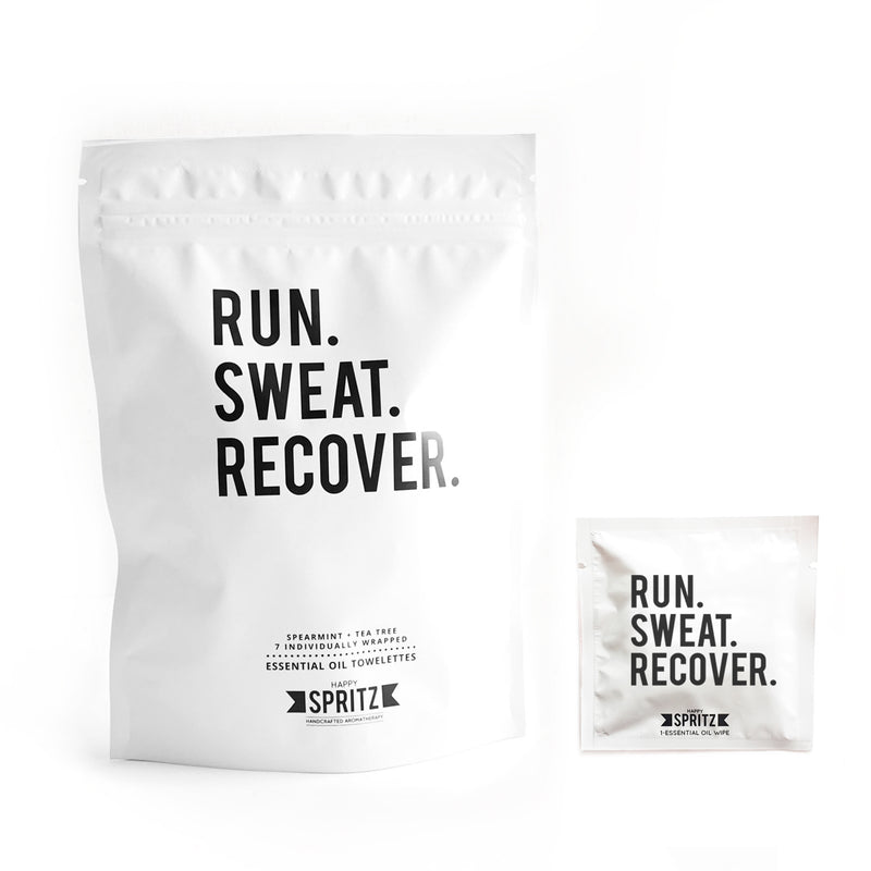 Run Sweat Recover Essential Oil Towelette