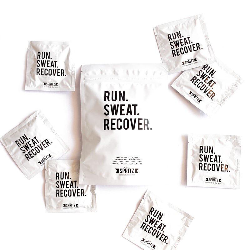 Run Sweat Recover Essential Oil Towelette