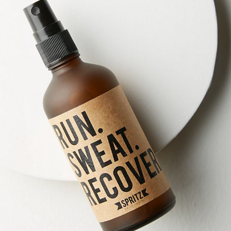 Run Sweat Recover Spearmint & Eucalyptus Essential Oil Spray
