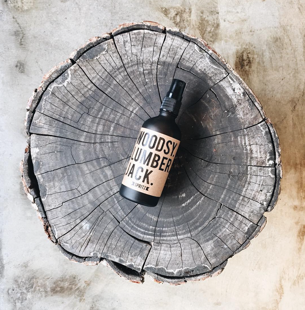 Woodsy Lumberjack: Essential Oil Spray with Cedar Oil – Happy Spritz